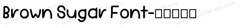 Brown Sugar Font字体转换